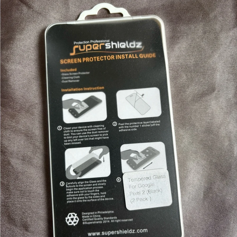 Supershieldz Screen Protector for Google Pixel 2